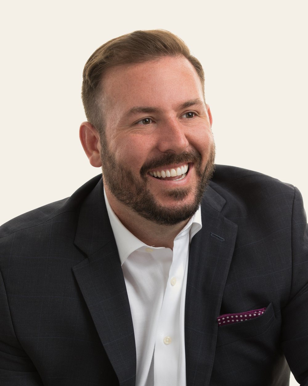 Portrait of RJ Blake, Founder and Chief Executive Officer of Blake Willson Group.